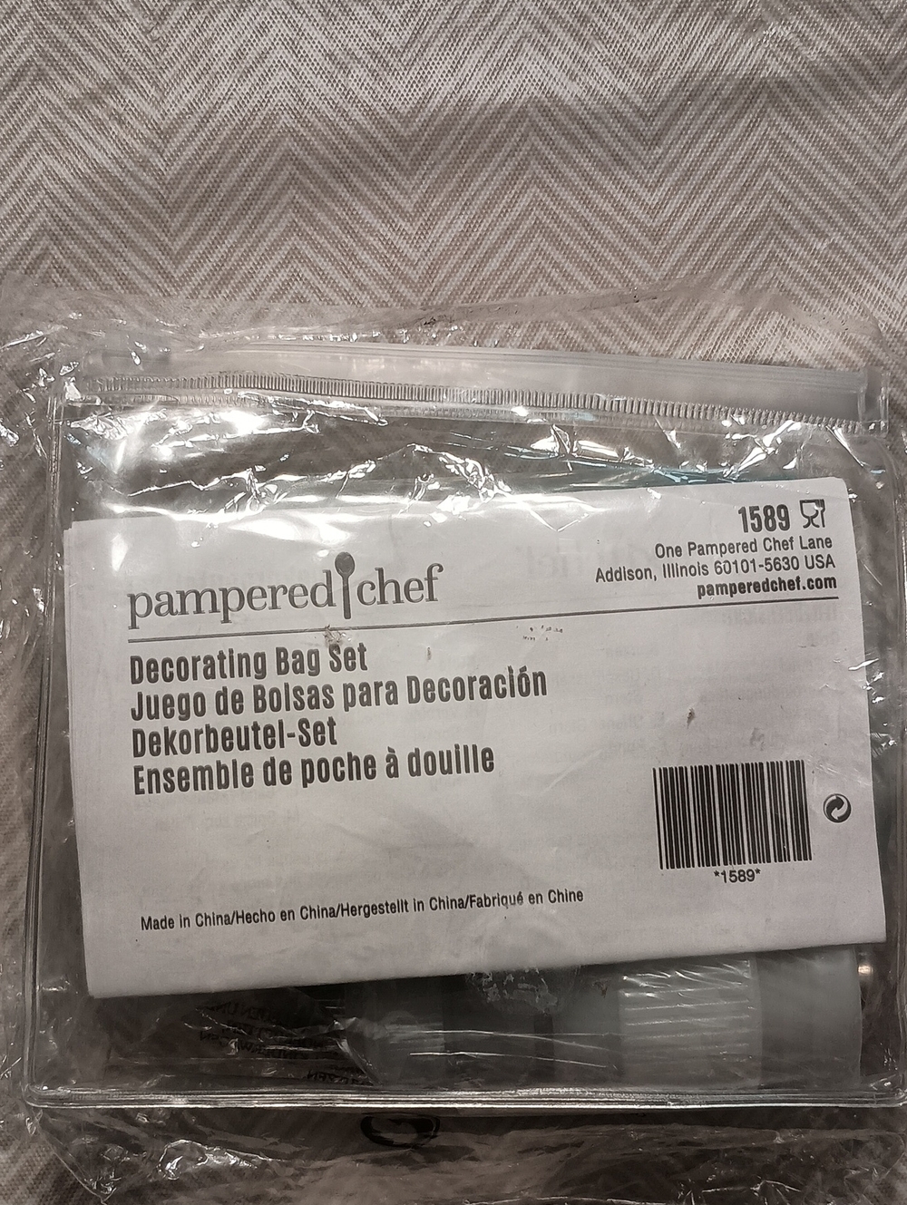 Pampered Chef Decorating Set Bag